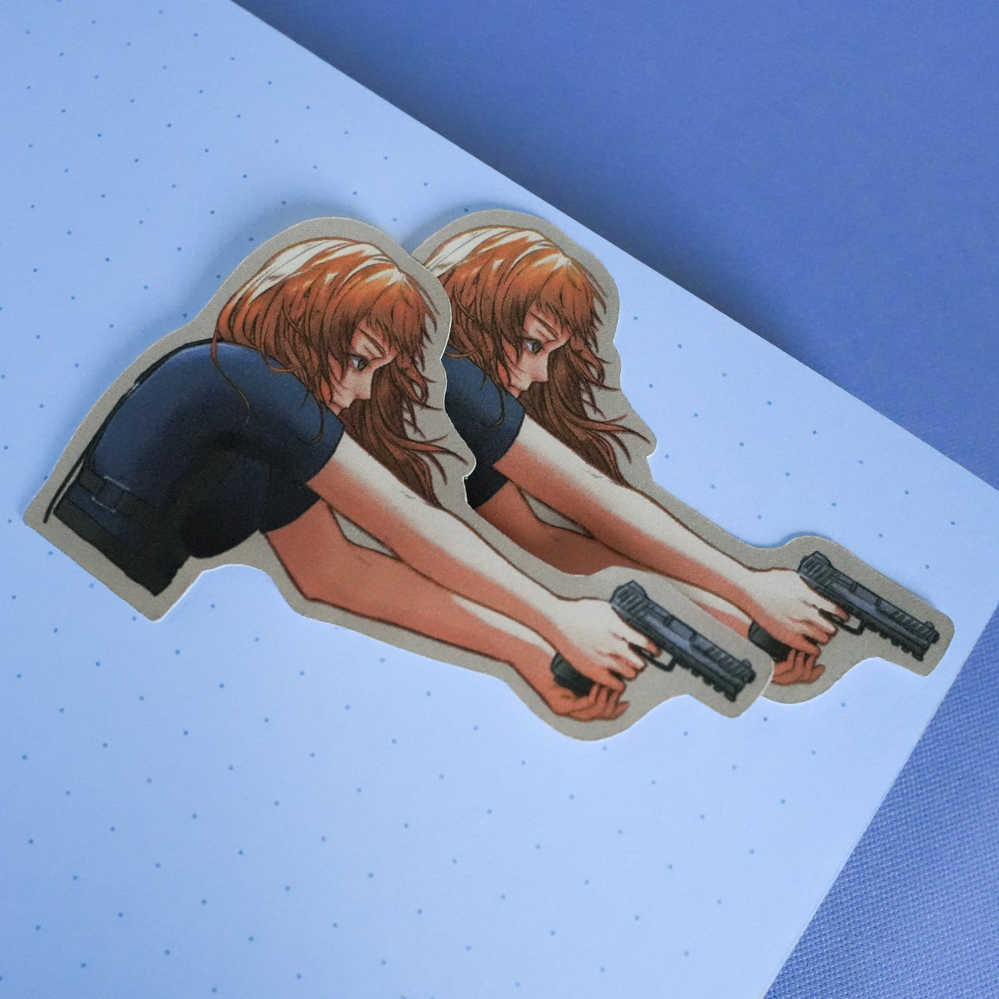 Special Agent 02 Die Cut Stickers