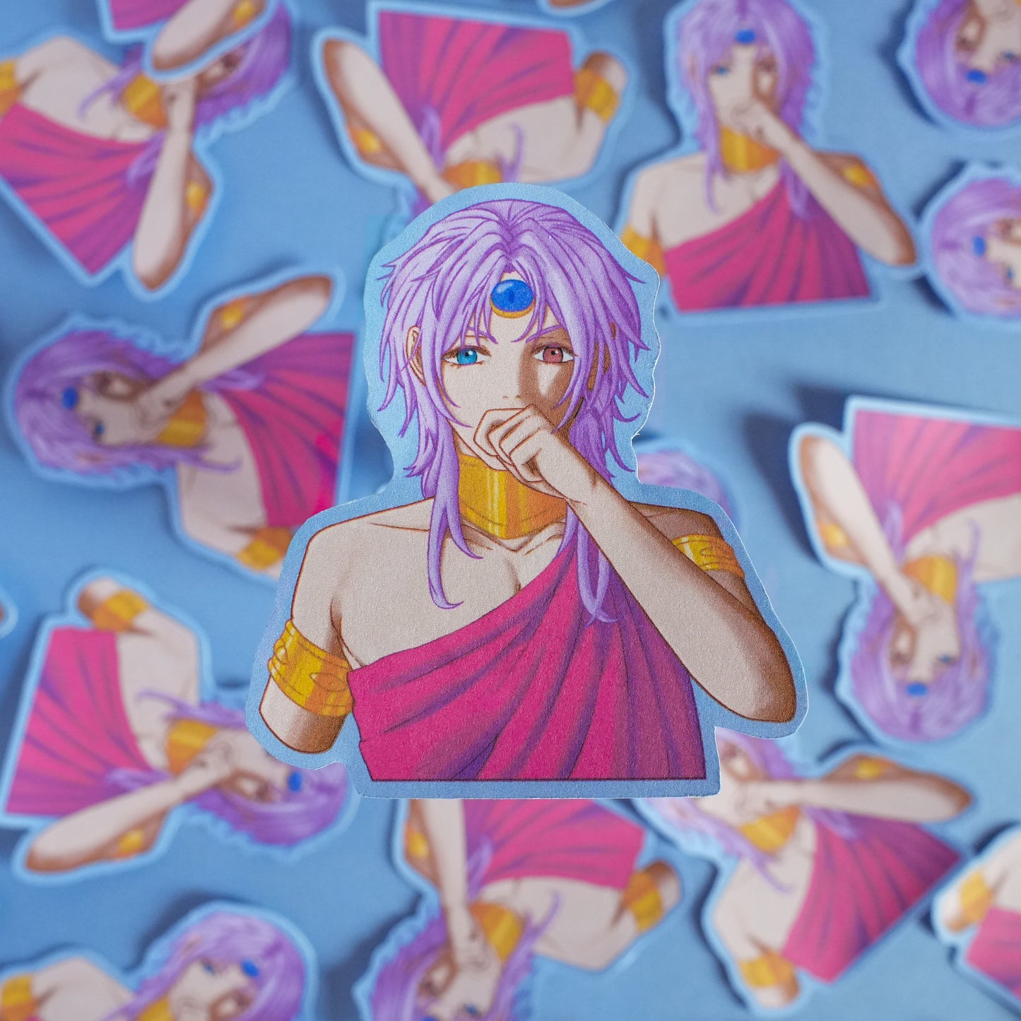Youthful King Die Cut Sticker