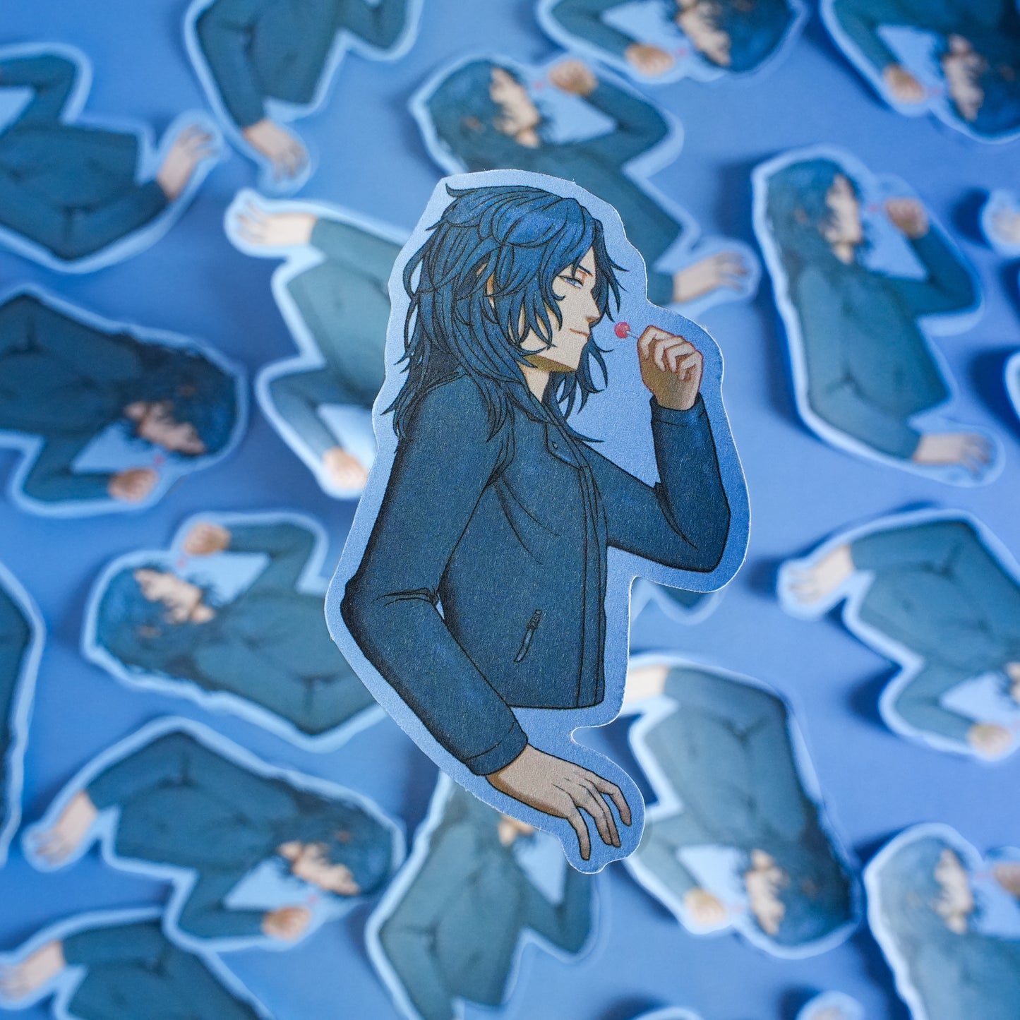Mr. Crow Die Cut Sticker