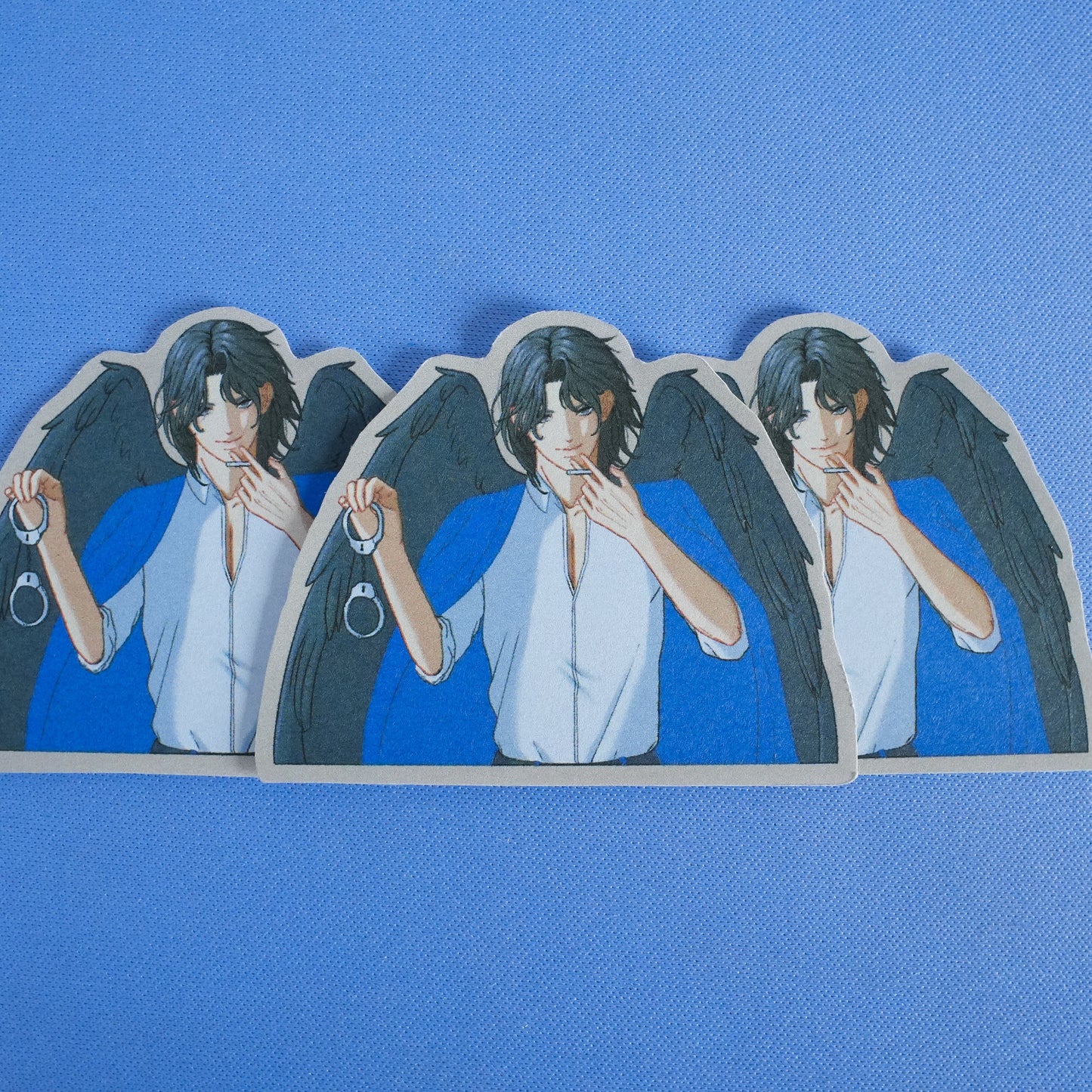 Police Officer 03 Die Cut Sticker