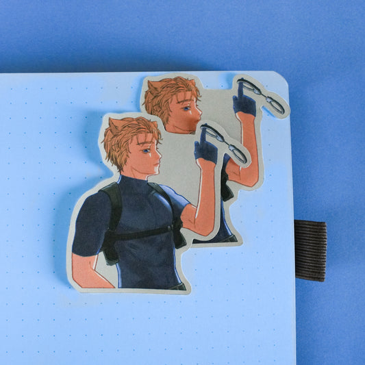 Special Agent 01 Die Cut Sticker