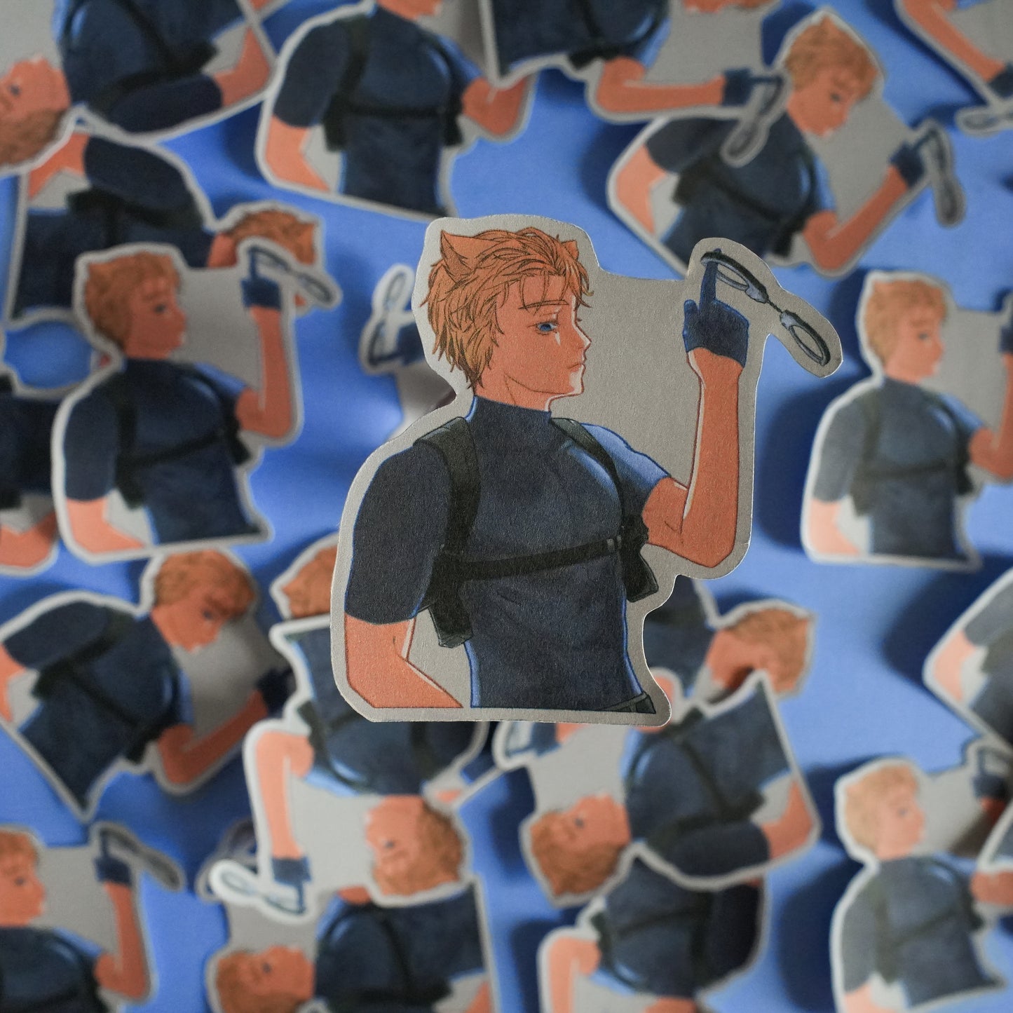 Special Agent 01 Die Cut Sticker