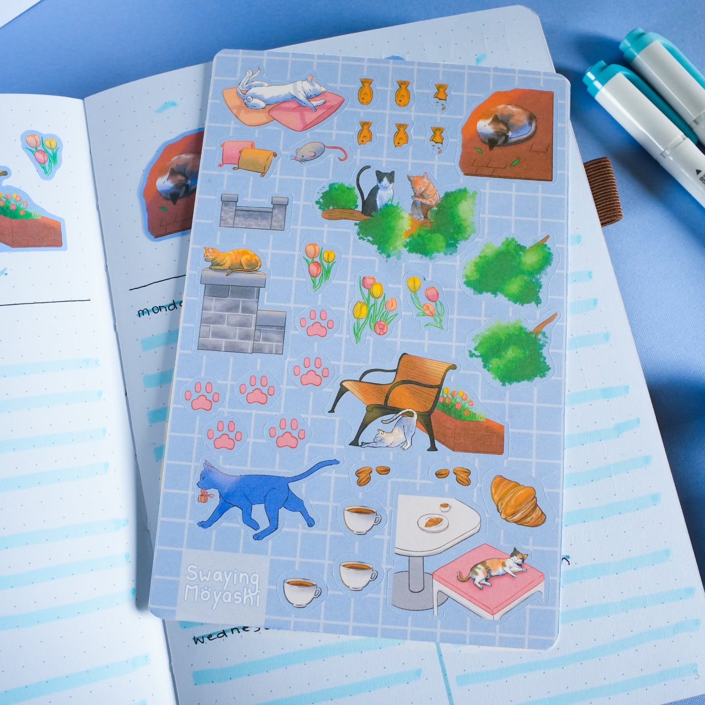 Cats Sticker Sheet