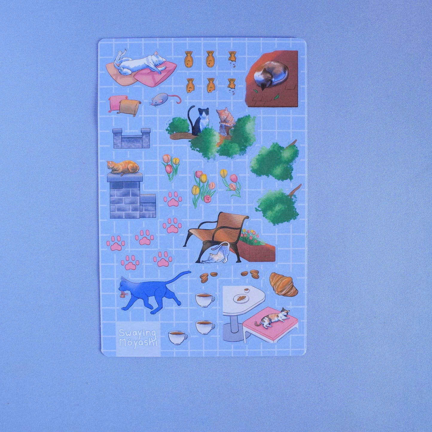 Cats Sticker Sheet