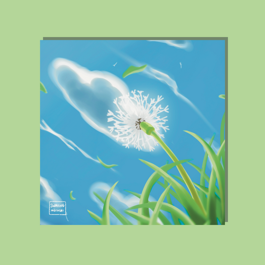 Dandelion Day Mini Print