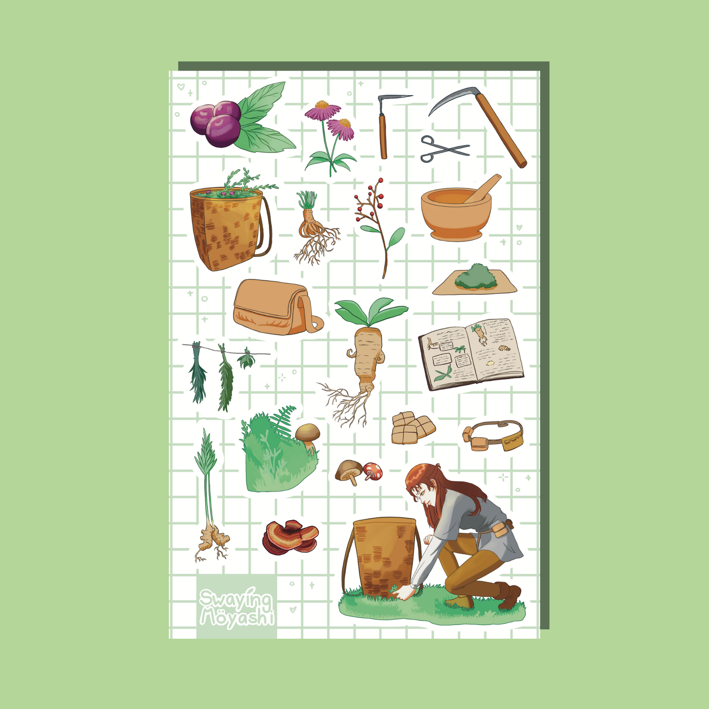 Forest Sticker Sheet