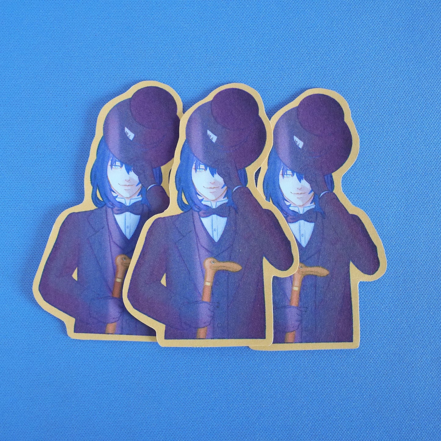 Mad Hatter Die Cut Sticker