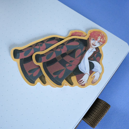 Heart Die Cut Sticker