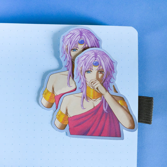 Youthful King Die Cut Sticker