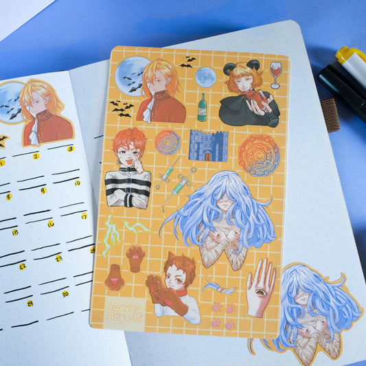 Supernatural 01 Sticker Sheet