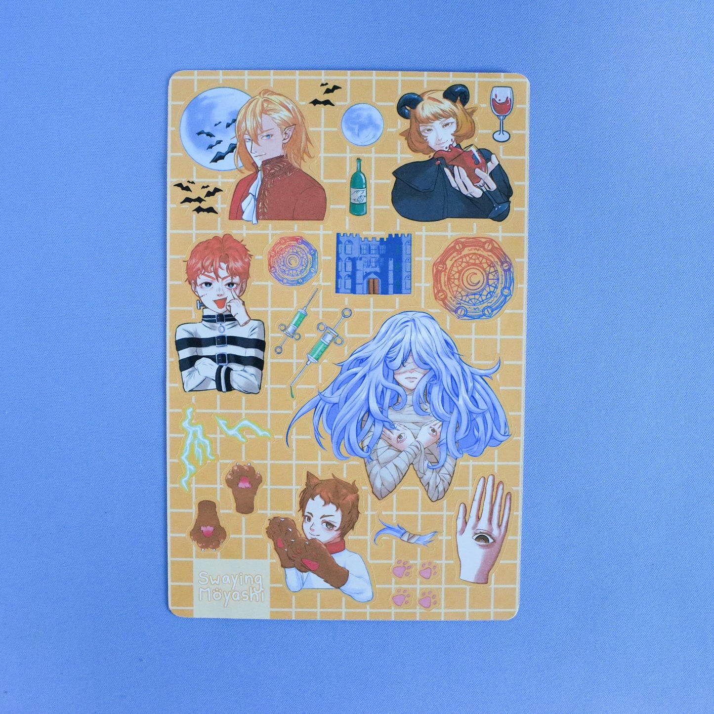 Supernatural 01 Sticker Sheet