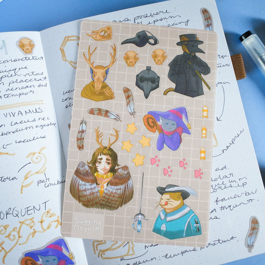 Supernatural 02 Sticker Sheet