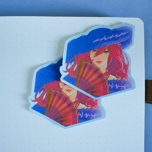 Witch Die Cut Sticker